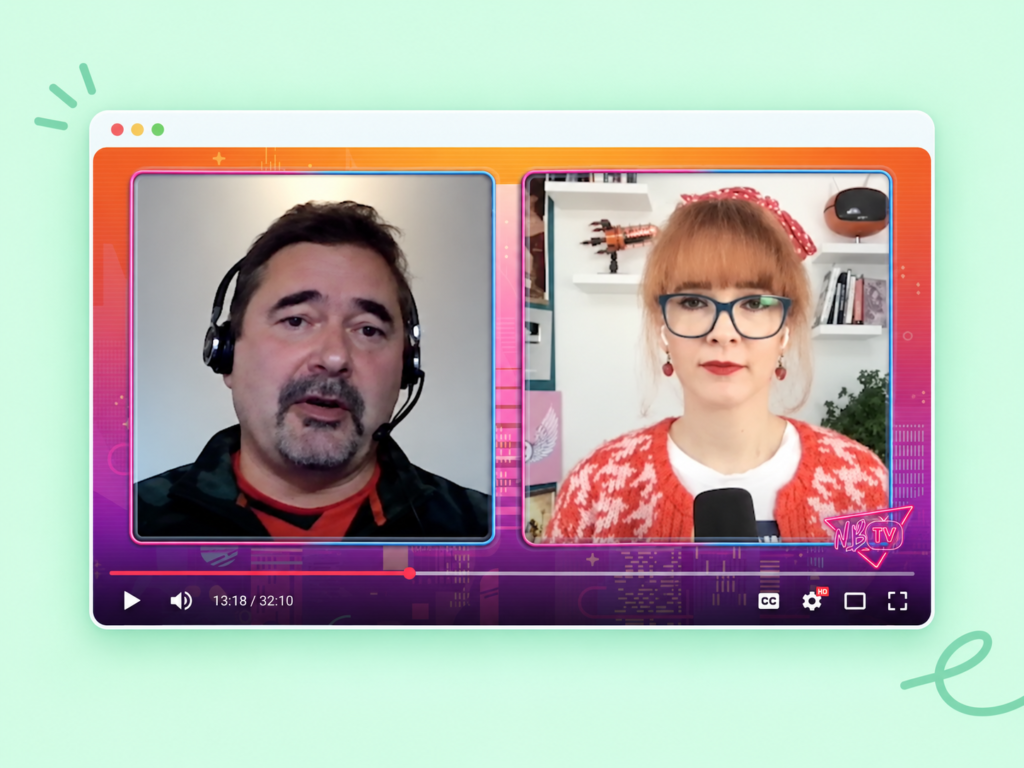 Vivaldi privacy interview presented in a Clockwork-green browser mockup.